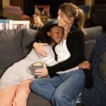 Aniela Gumbs Instagram – Mom is there for #Zola it’s #TenderTissues moment #tgit #cast #talent #fit #panicattacks #zola  @greysabc #season19 #anielagumbs #llike #comment #follow #love