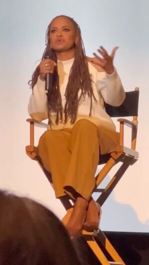 Anika C. McFall Instagram - 3 film Viewings ➡️ 1 Day whew!  #SAG Awards Nominations Committee will have you on theee move! But what a treat!! All films based on real people, real events, real life. 
#BENDINGCORNERSWITHANIKA

I must say @ava ‘s @ORIGINmovie brought tears to my eyes but more IMPORTANTLY the History lesson I received was Top Tier! The way she laid out the story of #Caste vs #Racism was CLEAR and FAIR. The #Cast was rooted in pure authenticity👌🏽This movie did the book by #IsabelWilkerson #Justice 🦾
Besides being so personable, Ava dropped gems 💎 and was Truthful in her Talk back. I was motivated to continue performing in and creating solid, meaningful content even if it takes my entire career to do so! I’m in NO race. 
✨ #Greatness is Not to be Rushed 💡

Btw @penelopecruzig ate that role in @ferrarithemovie 💫

#sagawards #anikamcfall #multi #award #winning #actress #producer #writer #muse #givegoodface #blowkissesandthrowglitter #finerwomanhood #catchonorcatchup