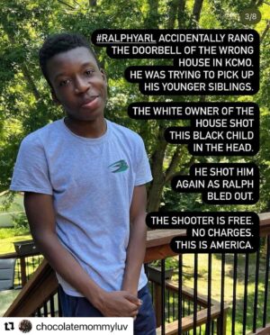 Anika Noni Rose Instagram - #Repost @chocolatemommyluv with @use.repost
・・・
REPOST: SIXTEEN year old #RalphYarl (who is alive and being treated in the hospital) was going to pick up his two younger siblings from an unfamiliar address when he was shot in the head and again while on the ground by the white man that answered the door after he rang the wrong door bell.
Ralph is a junior in High School. He loves music and plays the bass clarinet. He is loved by his family and community and he has a bright bright future.
He didn't deserve what happened to him.
We won't stand for it. We are coming for justice.
Use the contact information below to demand Prosecutor Zachary Thompson make an immediate arrest and bring the appropriate charges:
Building: James S. Rooney Justice Center
Address: 11 South Water Street
Liberty, Missouri 64068
Telephone: 816-736-8300
Fax: 816-736-8301
Email: prosecutor@claycopa.com