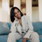 Anika Noni Rose Instagram - When it’s your birthday and you paint the town for your Virgo loved ones And your hubby celebrates you. And your friends celebrate you. And you feel pretty boss in this season. And ultimately, a fresh braid, a clean, moisturized, softly tanned, naked face with chapstick is the truth of you. On this Sept 6, and always. Happy birthday to me yesterday. And thank you for all that sent me love, surrounded me with it, infused me with it, and held me up this past year. I’m ready for the joy to come. I’m ready to hit my stride. I’m ready to go hard and go soft. I’m ready to reintroduce myself. I’m ready. Let’s ride! Braids: @theglamdiaryy This naked face glow maintained by @tracyhudsonskincare “Boss” pic in buff suit @photosbyreem makeup @meccadickerson, hair @ryanburrellhair, styling @jasonrembert, courtesy of @munaluchibride magazine (have you gotten your hard copy yet?) #VirgoSeason