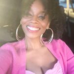 Anika Noni Rose Instagram - Just out here teaching these LA leaves how to Fall. A little press for #LetTheRightOneIn. 🩸 Face: @meccadickerson Hair: Me (Detangle/moisture @taliahwaajidbrand & @aveda nutriplenish oil) Wearing pink perfection by @_aje_ Shoes: @aldo (surprise!) Styled by @jasonrembert Asst: @ww.ilt #PinkCashmere (but not really) #Fashion #FallFashion #Aje #JasonRembert #Showtime #Pink #Confection #PinkPantser #PrettyInPink