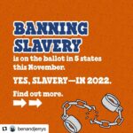 Anika Noni Rose Instagram - #Repost @benandjerrys ・・・ Wait—slavery? Yup. Voters in five states (Alabama, Louisiana, Oregon, Tennessee, and Vermont) have the chance to approve new language in their state constitutions that bans slavery. Read more at the link in our bio.
