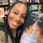 Anika Noni Rose Instagram - When your friend sends her amazingly honest, brave and beautiful new autobiography, but you have to travel before it reaches you…you go buy another one! Congratulations, @kerrywashington! It’s gorgeous! #ThickerThanWater