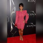 Anika Noni Rose Instagram - An @icon.mann preOscar celebration lifting up the fabulous Gina Prince Bythewood & Reggie Hudlin. The amount of love in that room. And the IN love partnership that is @gpbmadeit and @rockthefilm was so beautiful inspiring and full of depth. I’m so honored to have witnessed it. The greats were in attendance. And @tamhouston continues to create a lasting legacy. …but this is a fashion post because I didn’t take a lot of pics. Sometimes you’re just fully in the room/space/moment. Frock: @asos Hair: me Shoes: @aldo_shoes Face: @ciarafineapple #asosluxe #IconMann #OscarSeason #Fashion #Luminaries #preoscar #pink