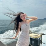 Anis Suwit Instagram - เรือเร็ว เร็วจนผมปลิว 🚢🌺😚 @seudamgo