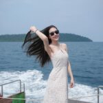 Anis Suwit Instagram - เรือเร็ว เร็วจนผมปลิว 🚢🌺😚 @seudamgo