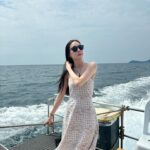 Anis Suwit Instagram - เรือเร็ว เร็วจนผมปลิว 🚢🌺😚 @seudamgo
