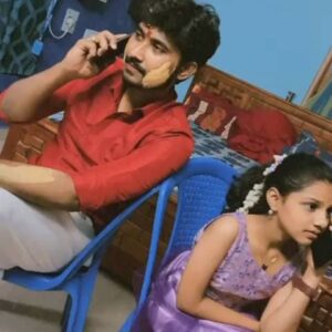 Anjali Manasvi Instagram - Kadasila ungalukum nalangu vechutangale mama😂@lokesh_kamalavalli