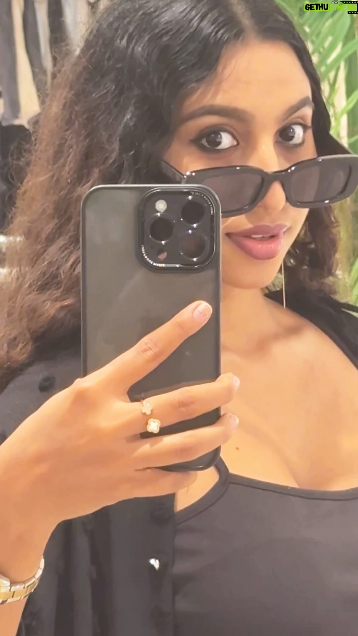 Anjana Mohan Instagram - #anjanamohan #fashion #beauty #lookoftheday #black
