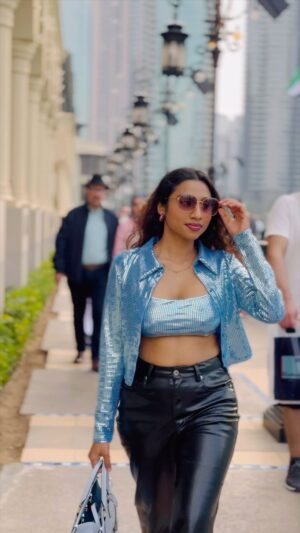 Anjana Mohan Instagram - #dubai #uae #reels #reelsinstagram 
#fashion #style #lookoftheday 
#attitude #slowmotion #trending 
#sunday #funday #beauty #actress