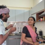 Anjana Mohan Instagram - Ente Veettil ethiya nandukal 🦀🦀🦀 . #crab #vlog #cooking #funny #reels #reelsinstagram #kerala #malayalam #seafood #brothersister #reelitfeelit #crab #traditional #look #recipe