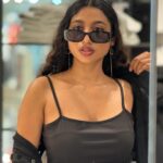 Anjana Mohan Instagram - Which one is your favourite? . Click : @abhijithretouch #anjanamohan #black #outfit #photography #iphone15 #phonephotography #hot