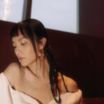 Anjaylia Chan Instagram - “You are going to make it. Trust me. “ Psalm 23 🤍🖤 Dress @mrselfportrait @lanecrawford Accessories @messika Make up @meeganmakeup ; hair styling @carmanngaihair @hola.hair.pets