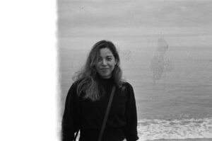 Anjelica Bette Fellini Instagram - Barcelona Beach in B&W