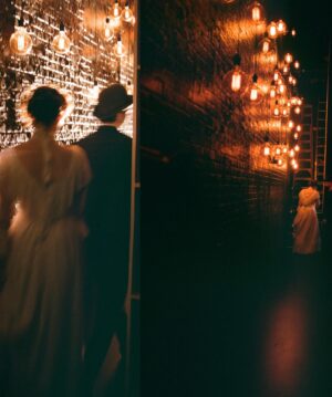 Anjelica Bette Fellini Instagram - Eden and Jake backstage during the world premiere of Hester St. 

Kodak Porta 400 taken on Canon A-1
Developed at Pro Image