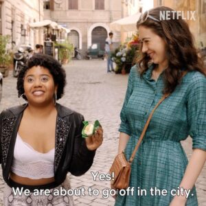 Anjelika Washington Instagram - Love & Gelato. June 22nd on Netflix. This one was so much fun! ❤️🍦🥳