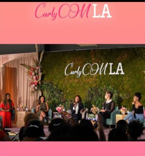 Anjelika Washington Instagram - Last weekend at @curlyconla with @curlycultureco and surrounded by these incredible women!!! What a blessing to be in the presence of everyone at this event. I had the best time. Thanks for having me! You really did that sis @avapearl 🎉💖