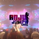 Anju Joseph Instagram - Vibrations of pure energy – immersed in the rhythm of an unforgettable band show. 🎶 🎥 @athul_shajiii @miamatangi - love the track #epicconcertmoments #anjujosephlive #grandmalabarexpo2023 #concertlife #giglife