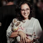 Anju Joseph Instagram - With Kutapi ♥️ @dr.dianaalexander @pawsome_party