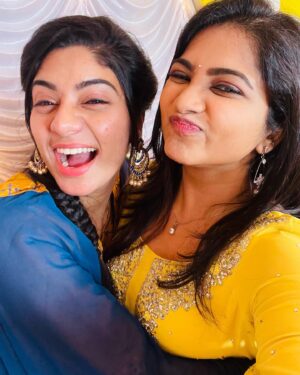 Ankhitha Vinod Instagram - 5 more days to go for #bbms5 Finale and I can proudly say my dearest friend @rahiman_reneesha has reached so far 🥰😍😇….. I wish u alllllll the Best For Finaleeeeeee 🤩🥳🤞🏻🧿…..

Please support her by Voting in @disneyplushotstarmalayalam app by clicking Bigboss Season 5 @asianet 
#bigboss #disneyplushotstarid #asianet #reneesharahiman #malayalam #realityshow