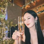 Ankhmaa Gankhuyag Instagram - 🎄Happy new year🥂🍾🎇 love ya💋