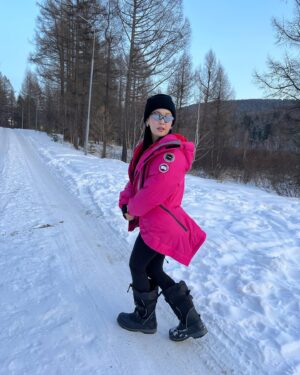 Ankhmaa Gankhuyag Instagram - Canada goose, baffin -тэй өвөл дулаахаан⛄️🧣🧤 @seven_summitsstore 🛍️