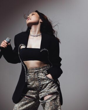 Ankhmaa Gankhuyag Instagram - Artist's Creative Collaboration🪩
Photographer @tumurbaatar 
Assistant Stylist @agaryoo 
Make-up @khuluushie 
Hair stylist @amuja_5 
Set design  Odko 
Art director @niima