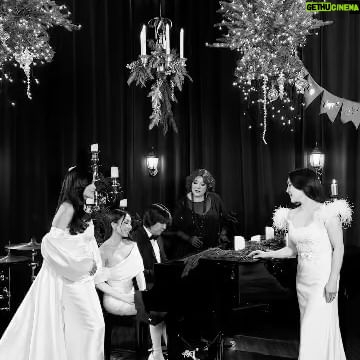 Ankhmaa Gankhuyag Instagram - “Winter love songs” project амжилттай дууслаа🎄🎷🥂 behind the scene🎬 @sarantuya_singer @solongo_official @anu_3girls