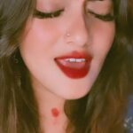 Ankita Bhowmick Instagram – Mere bhole baba,kuch na Janu main tujhse pyaar krne k alawa bhul ho to beti ko Maan Lena 🤗😇🕉