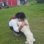 Ankita Bhowmick Instagram - The love and affection matters d most 🥰💖beautiful memories 😘 #memories #love #puppy #puppylove #cute #cutebaby #sweet #happy #happiness