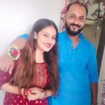 Ankita Bhowmick Instagram - Happy raksha Bandhan to all of you ❤️ 🕉🧿