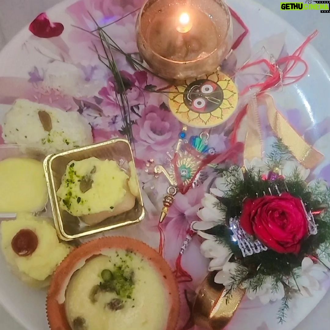 Ankita Bhowmick Instagram - Happy raksha Bandhan to all of you ❤️ 🕉🧿