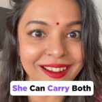 Ankita Shrivastav Instagram - Women are rockstars we can balance all, a job ,a baby, a boss, a husband. Happy women’s day to all the women out there!! ❤️ #SheCanCarryBoth #PregaNews #ExpertPregnancyCarePartner #WomensDay #Motherhood