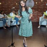 Ankita Shrivastav Instagram - I love being on shoots because when someone shouts ‘Action’, a million dreams of every person on that set move at twenty four frames per second, till you hear a ‘cut’ and the real world and its EMIs hit you again! But in between the seconds of ‘action’ & ‘cut’, you can be whoever you have always wanted to be.❤️ On this lovely shoot for @daburamlaindia, styled by @styledbyanna137. Special thanks to @jharnajana for the last minute help. Pictures by the lovely @eru0308 ✨ Thanks guys for making this happen. 🤗