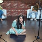 Ankita Shrivastav Instagram - I love being on shoots because when someone shouts ‘Action’, a million dreams of every person on that set move at twenty four frames per second, till you hear a ‘cut’ and the real world and its EMIs hit you again! But in between the seconds of ‘action’ & ‘cut’, you can be whoever you have always wanted to be.❤️ On this lovely shoot for @daburamlaindia, styled by @styledbyanna137. Special thanks to @jharnajana for the last minute help. Pictures by the lovely @eru0308 ✨ Thanks guys for making this happen. 🤗
