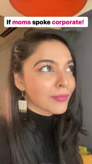 Ankita Shrivastav Instagram - Maa’s way or the highway! ❤️
.
.
.
.
#filmychoki #corporate #moms #comedy