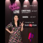 Ankita Shrivastav Instagram - Performing in Mumbai this month! Back on stage. Come! Ticket link in stories/ Bookmyshow ❤️