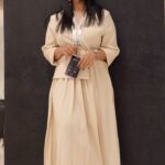 Ankita Shrivastav Instagram - Delhi, winters & this song❤️ Earlier this month I had a lovely discussion at @rise.del on the topic of ‘How to elevate your content’. Spoke to some of the the best boys of the creator economy & learnt so much from them! This was fun.😊 Thank you @ayushguha for making this happen! Thanks @aprajitapuri for dolling me up! Lovely outfit by @a.la.modebyakanksha ❤️ thank you @anyayaay for all work!