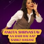 Ankita Shrivastav Instagram - Ankita aa rahi hai aapko dene comedy ka overdose. Ho jaaiye taiyyar for some madness! 🤪 Dekhiye #MadnessMachayenge, 9th March se, Sat-Sun, 9:30 baje, sirf #SonyEntertainmentTelevision par! #MadnessMachayengeIndiaKoHasayenge #MadnessMachayengeOnSonyTV @filmychokri