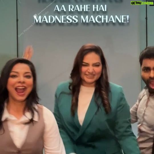 Ankita Shrivastav Instagram - Aapki hassi aur badhegi... jab tak yeh madness chalega. Dekhiye #MadnessMachayenge, 9th March se, Sat-Sun, 9:30 baje, sirf #SonyEntertainmentTelevision par! #MadnessMachayengeIndiaKoHasayenge #ComingSoon #MadnessMachayengeOnSonyTV @iamhumaq @realharshgujral @filmychokri @the_gaurav_dubey @badrikekushal @kettansingh @iamparitoshtripathi @bcaunty @inder.sahani1
