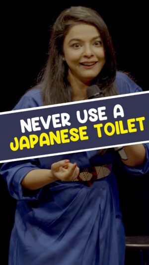 Ankita Shrivastav Instagram - 🙆🏼‍♀️Japanese Toilet! Never! 😭
Performing in Kolkata this Sunday! Come! Book tickets for your city now! I can’t wait to to meet you all! 🙌🏻
.
.
#india #japanlife #filmychokri #comedy