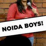 Ankita Shrivastav Instagram - Noida boys being Noida boys! 🙈❤️Pune and Mumbai shows are live on Bookmyshow, see you there! Please photo theek se khinchana😭🙈
