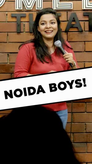 Ankita Shrivastav Instagram - Noida boys being Noida boys! 🙈❤️Pune and Mumbai shows are live on Bookmyshow, see you there! Please photo theek se khinchana😭🙈