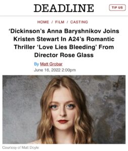Actress Anna Baryshnikov HD Instagram Photos and Wallpapers August 2022