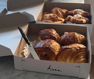 Anna Baryshnikov Instagram - assorted food and dog