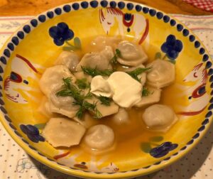 Anna Baryshnikov Instagram - assorted food and dog