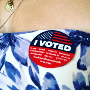 Anna Silk Instagram - ...and it’s being tracked and we are checking it was counted! Phew! #vote