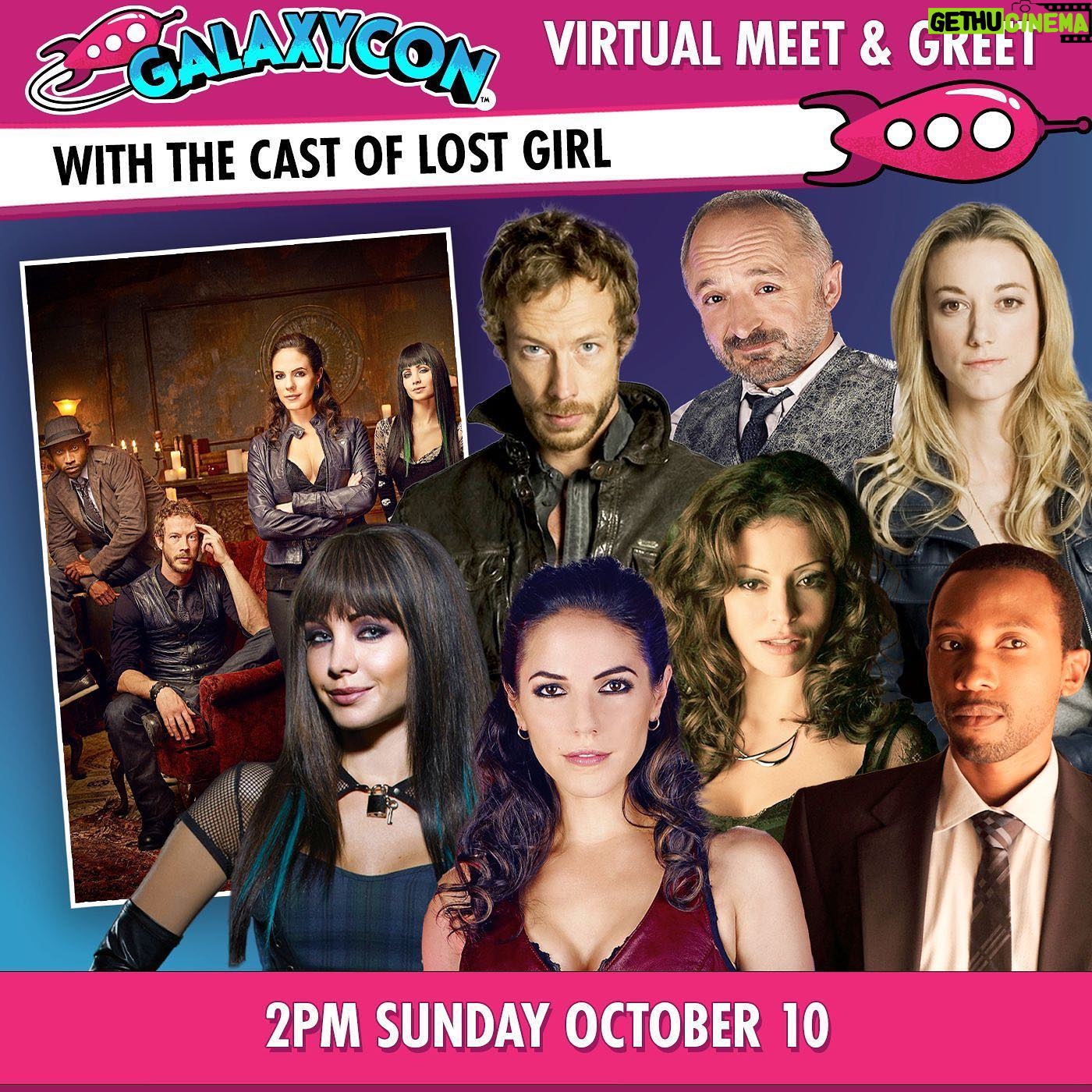 Anna Silk - 8.3K Likes - Can’t wait to chat and hang with my #lostgirl fam!!❤️❤️❤️❤️. Visit my stories for the link:)
On Sunday, October 10th at 2:00pm ET meet the cast of Lost Girl at @galaxyconlive! Join in One-to-One Video Chats, Get Personalized Autographs, and see a FREE Live Stream Q&A with the cast!