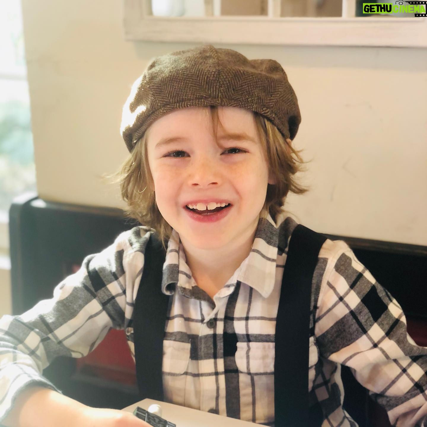 Anna Silk - 2.4K Likes - Celebrating the 100th day of school in a grandpa costume:)
