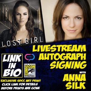 Anna Silk Instagram - I will be signing Live @comic_con from the @streamily.live @roddenberryofficial Entertainment Booth.

Check Link in bio to order your SDCC exclusive prints today or visit streamily.com/annasilk

#SDCC #lostgirl #streamily #roddenberry #livestream #autograph